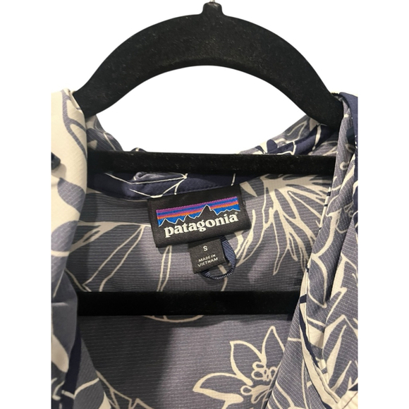 Patagonia Bajadas Hooded Full Zip Jacket Women's Size Small Tropical Lightweight - Picture 3 of 8